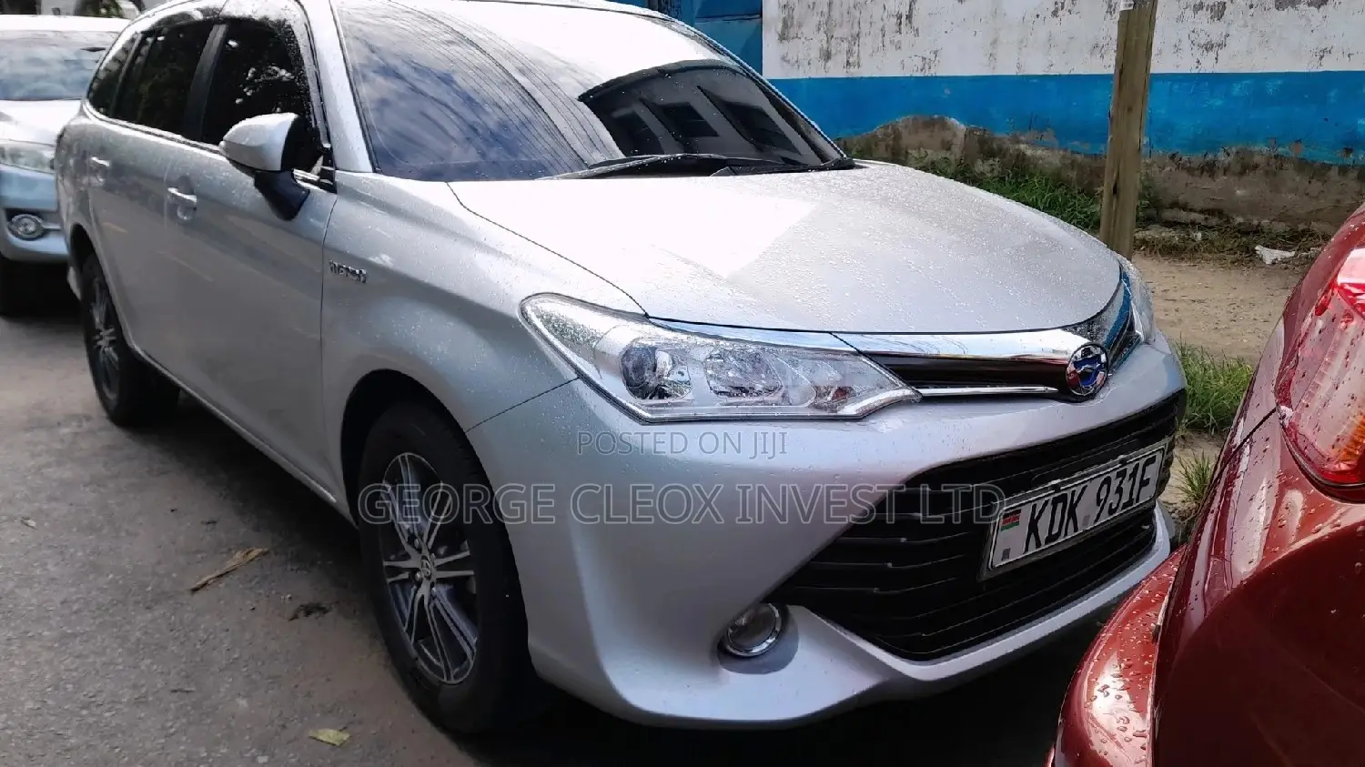 Toyota Corolla Fielder 2016 Silver