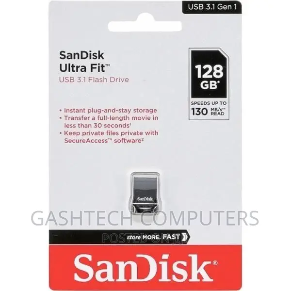 Original Sandisk Ultra Fit 3.1 128gb Flash Disk