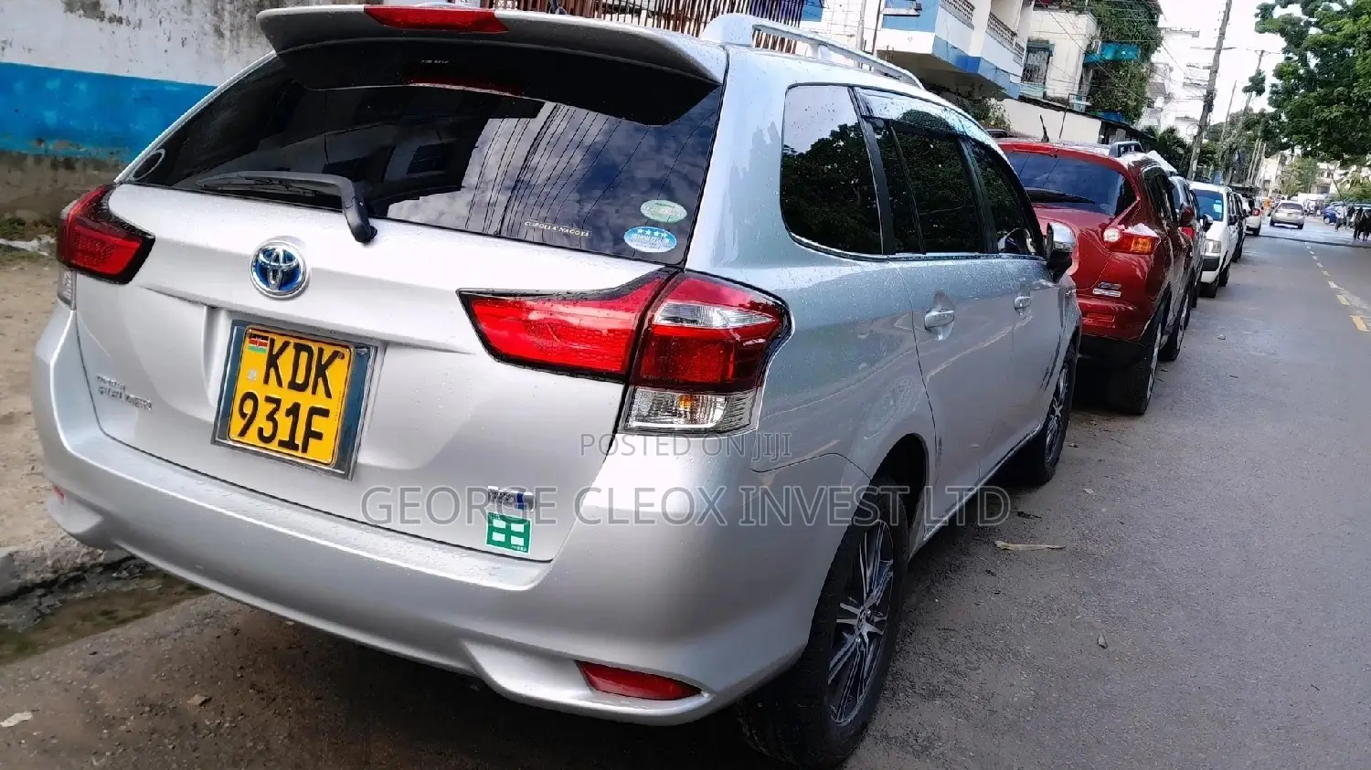 Toyota Corolla Fielder 2016 Silver