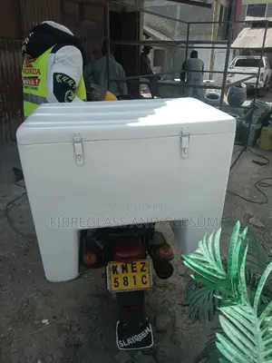 Fibreglass Carrier Boxes for Motorbikes