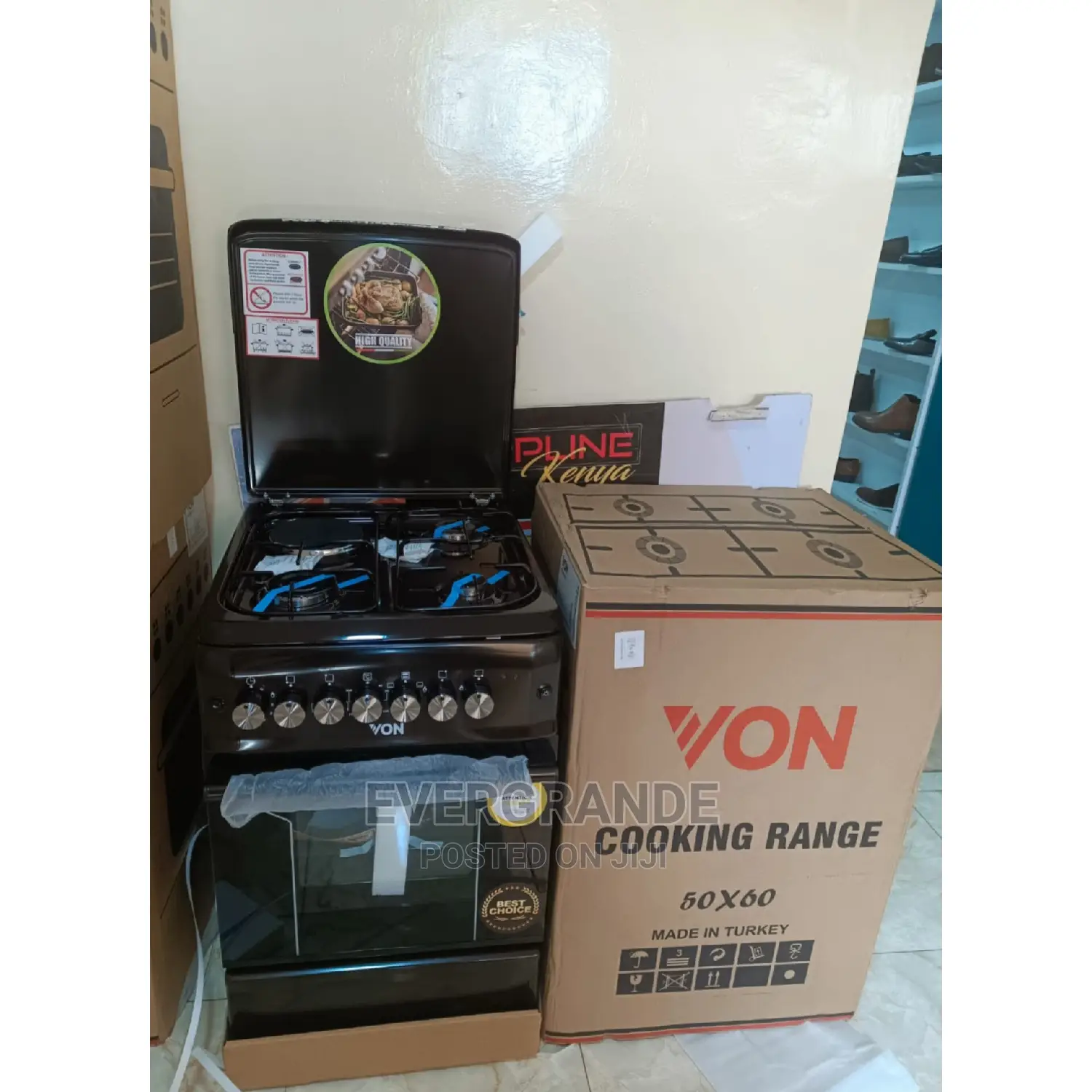 Von Standing Cooker 55*60 Cm