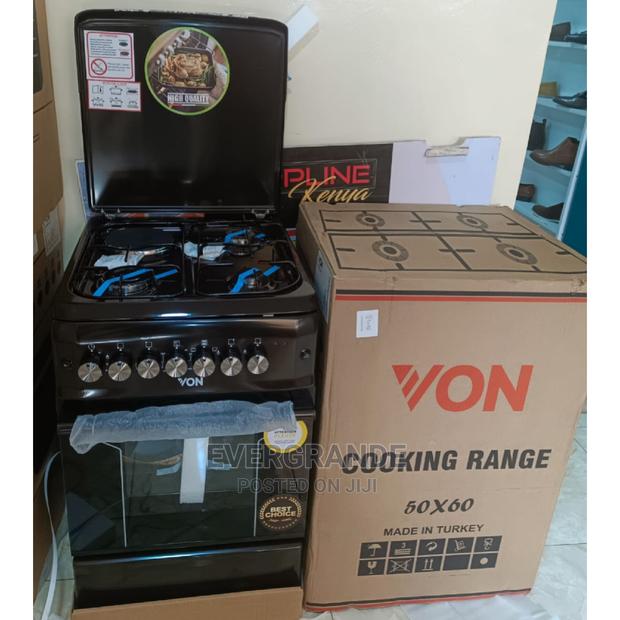 Von Standing Cooker 55*60 Cm 3+1 Electric Oven