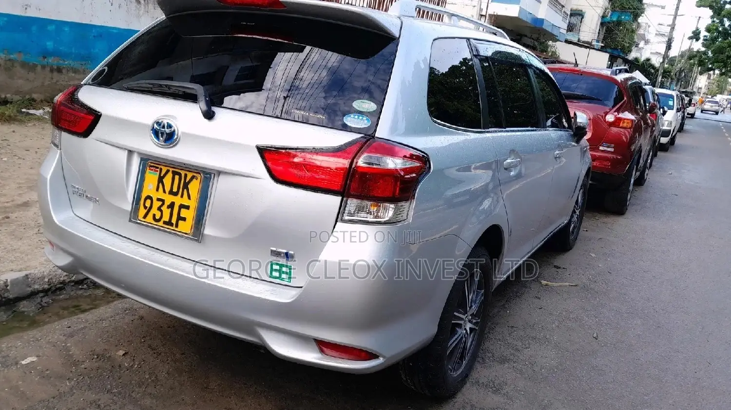 Toyota Corolla Fielder 2016 Silver