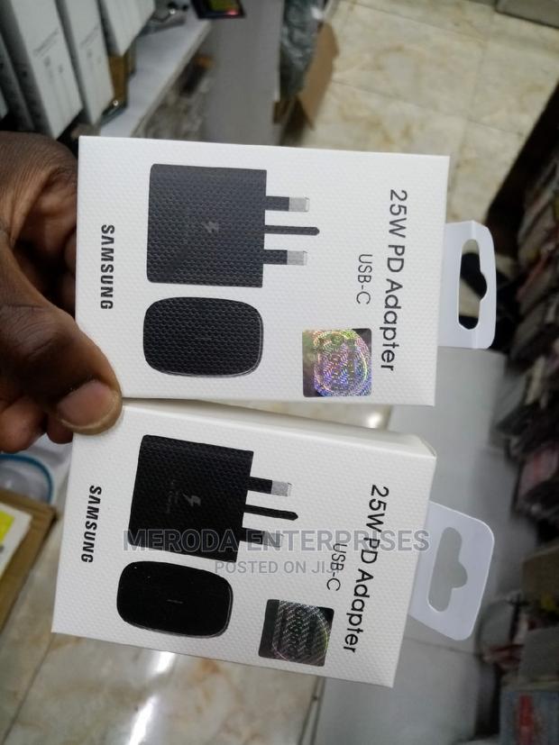 Samsung 25w Usb C Original Chargers Black - main view