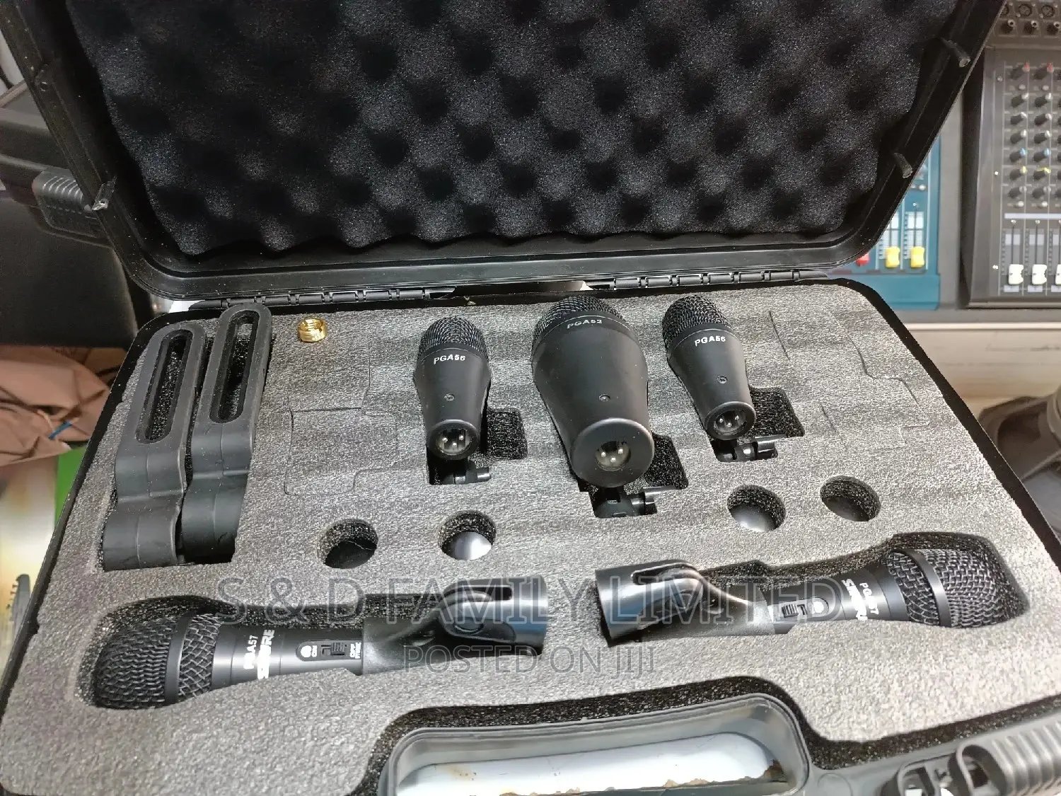 Shure 5 Pieces Drumset Microphone