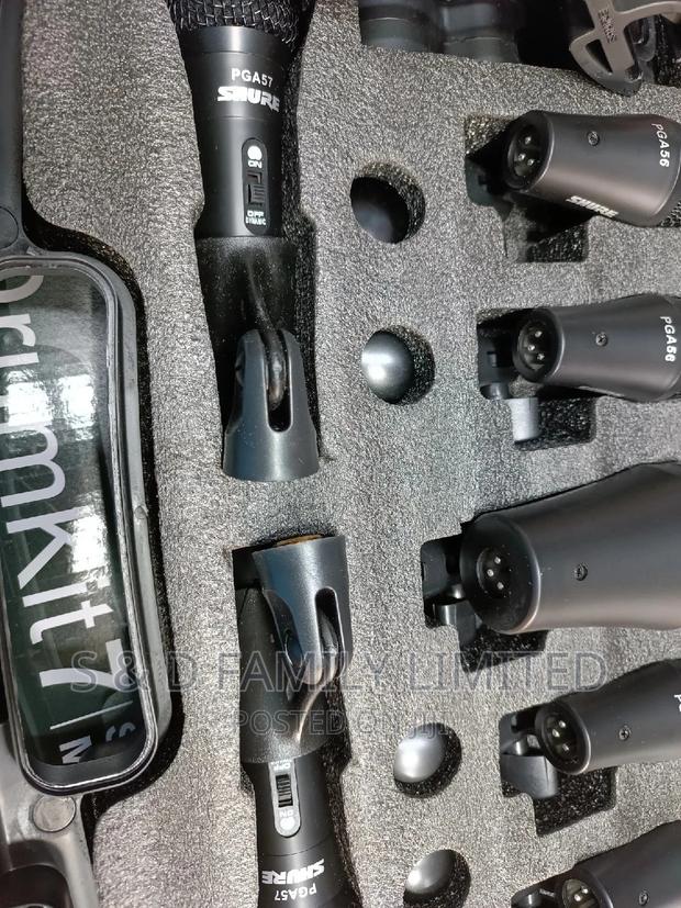 Shure 7 Pieces Drumset Microphone Pga Drumkit 7 - thumbnail 5