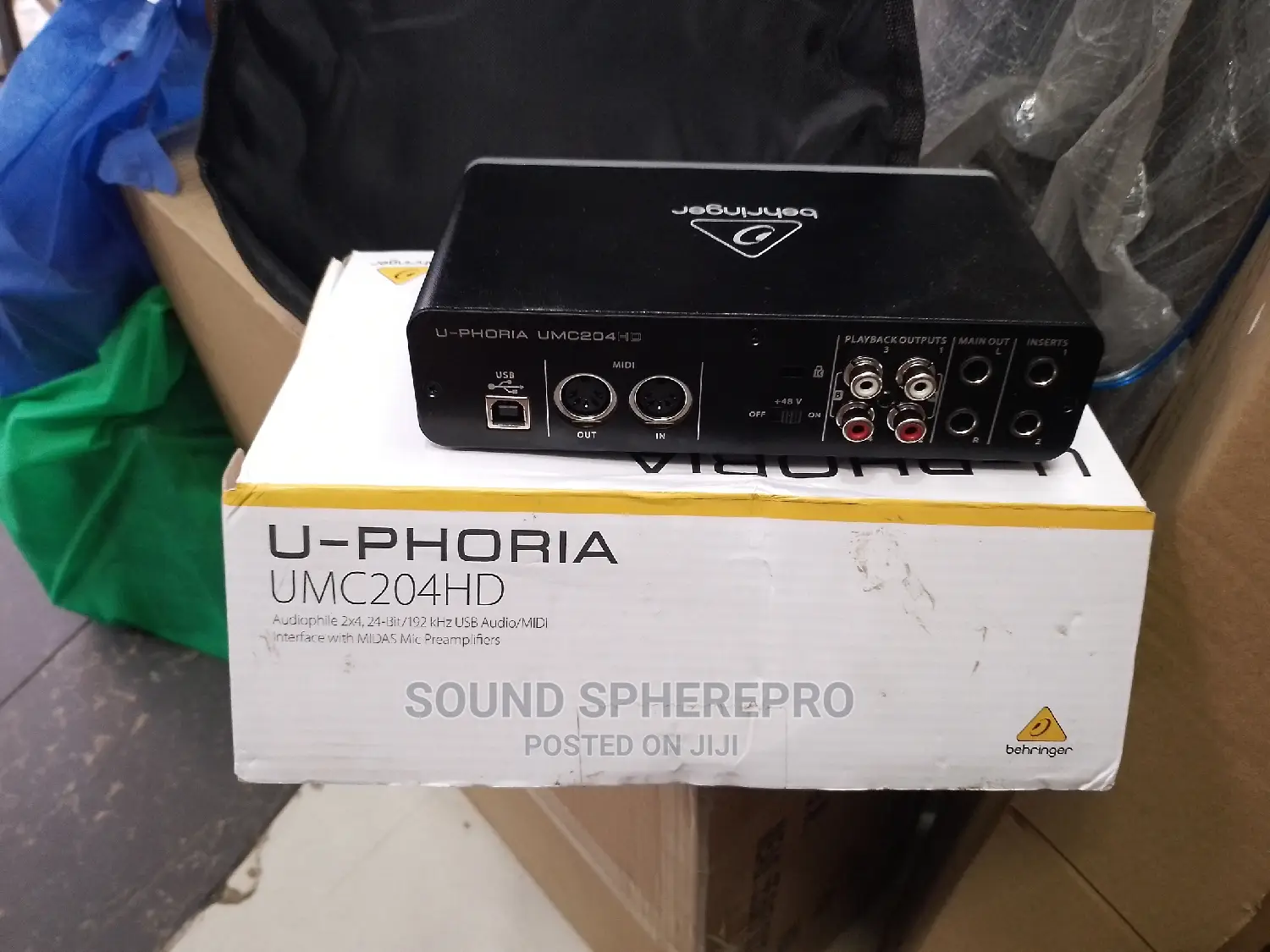 Behringer U-Phoria UMC 204HD