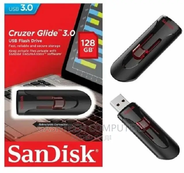 Sandisk Cruzer Glide 3.0 USB Flash Drive 128GB