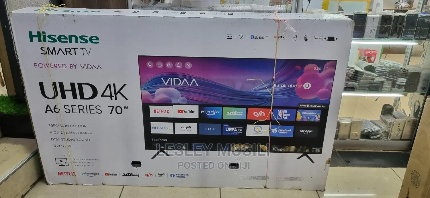 Hisense 70A6H 70 Inch UHD Smart TV