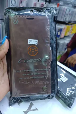 Samsung S22 Ultra Flip Leather Case