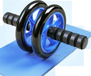 Exercise Wheel Rooler Double Wheel + Free Knee Mat - thumbnail 2