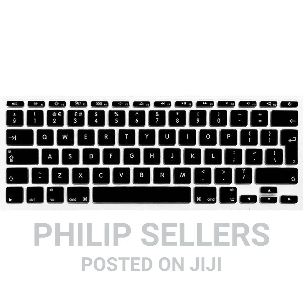 Black or Clear Keyboard Skin Cover Case for Apple Macbook Ai