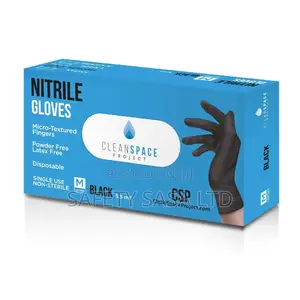 Black Nitrile Gloves