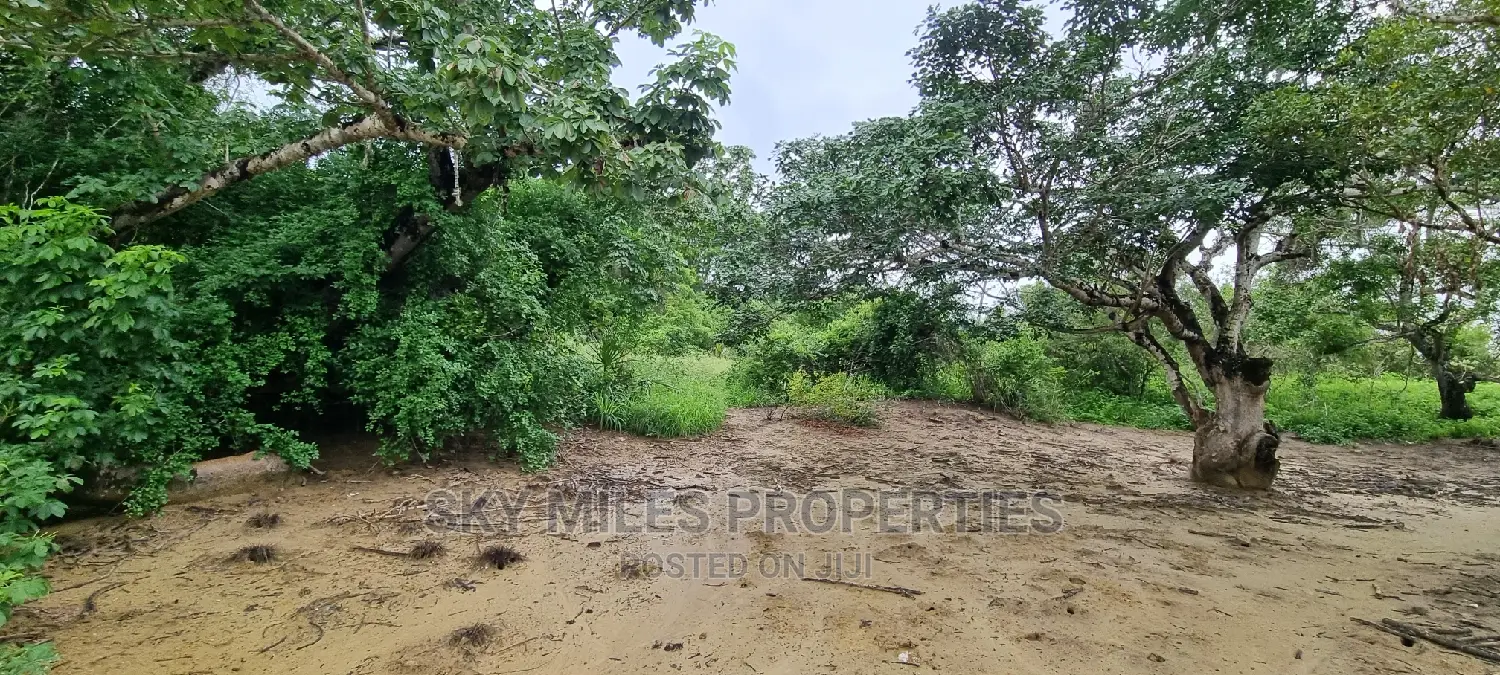 First Row Creek Beach Mtwapa,6 Acres On Sale