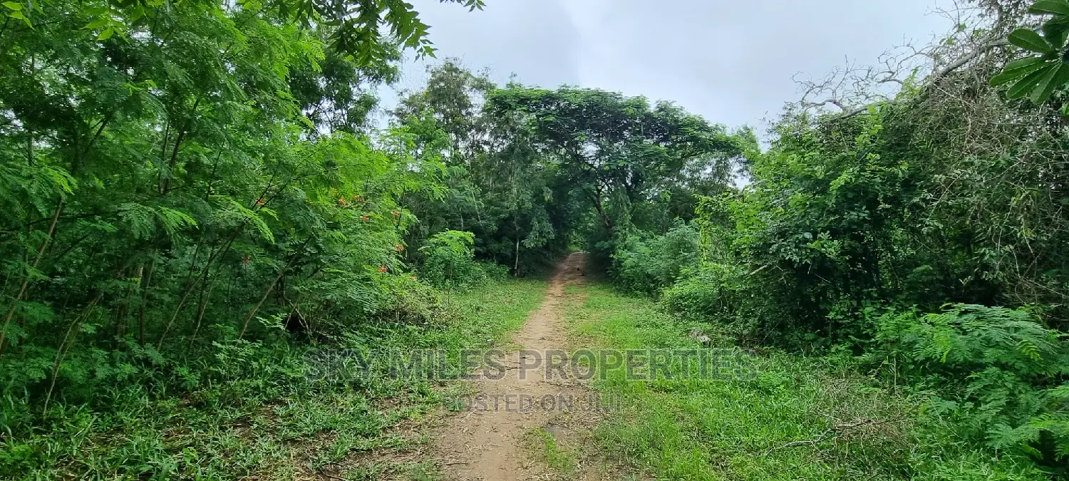 First Row Creek Beach Mtwapa,6 Acres On Sale