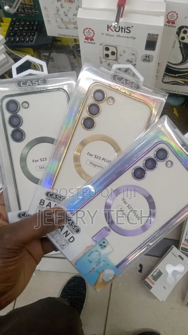 Clear Case for Samsung Galaxy S23 Plus Built-in Camera Lens