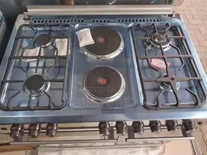 Bruhm Cooker 4gas + 2 Electric [ Electric Oven)