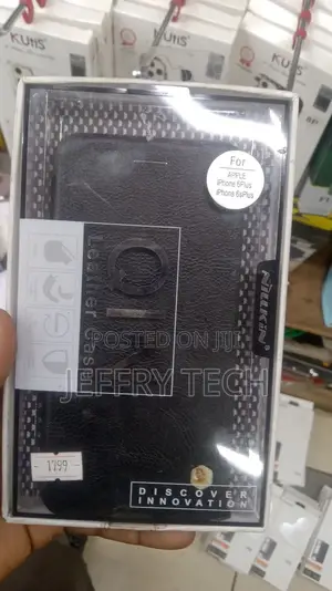 Leather Case for iPhone 6 Plus Flip Wallet Phone Cover