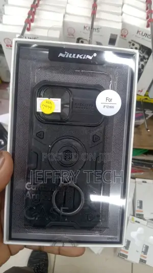 iPhone 12 Mini Nillkin Camshield Armor Metal Ring Shockproof