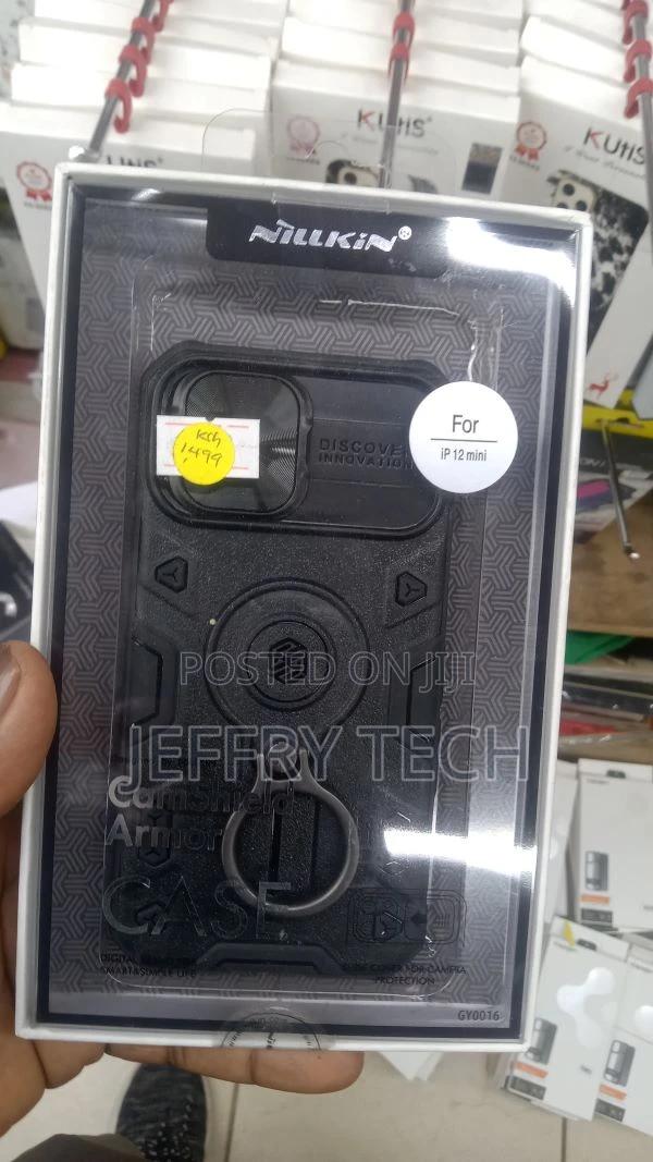 iPhone 12 Mini Nillkin Camshield Armor Metal Ring Shockproof - thumbnail 3