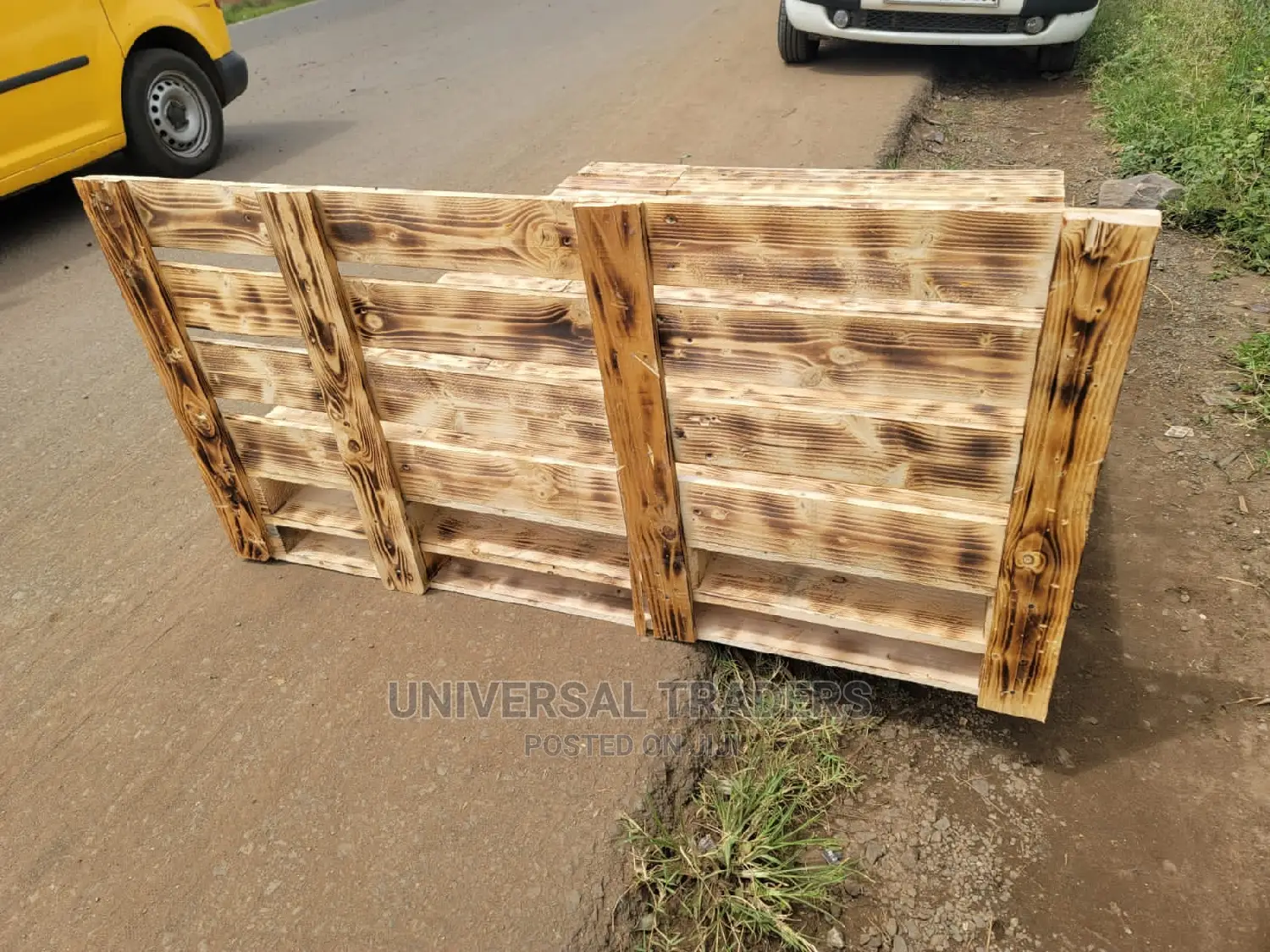 Beautiful Pallet Bed - 5*6ft Pallet Bed - Strong and Stable