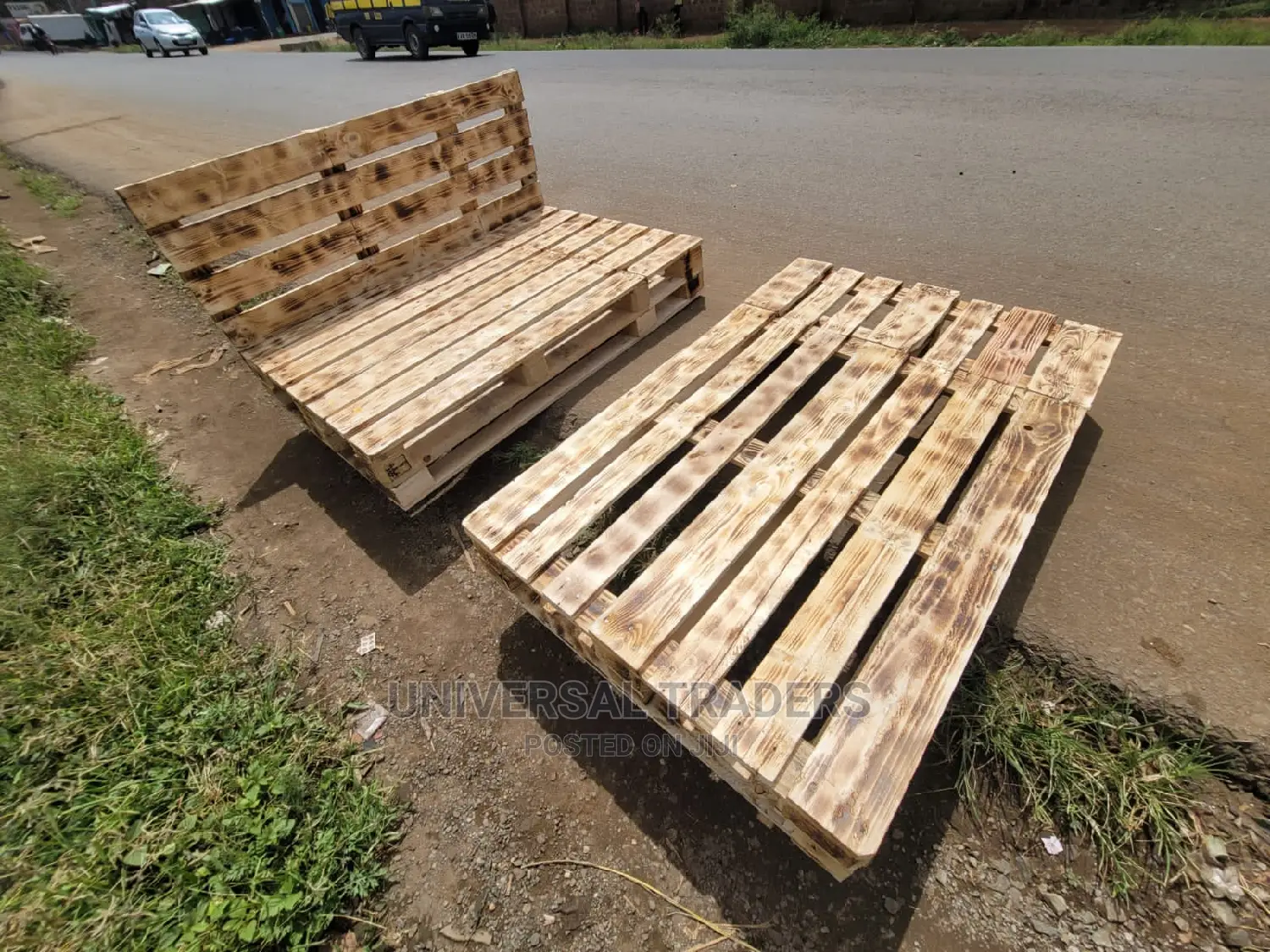 Versatile 5*6 Pallet Bed - Detachable 5*6 Wooden Pallet Bed
