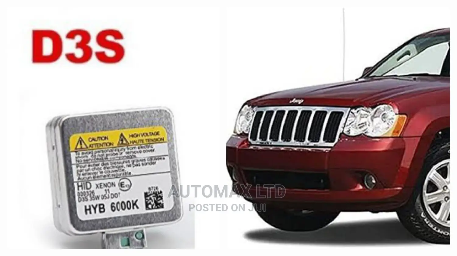 Jeep Cherokee: New Xenon Hid Headlight Bulbs. D3s, D1s,