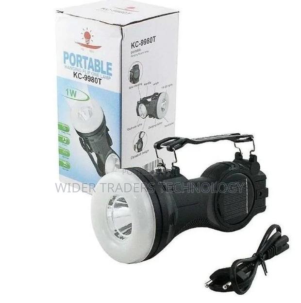 KC Portable Hanging Flip Led Solar Torch