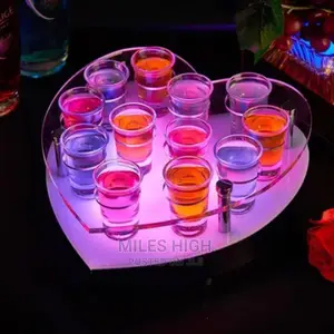 LED Shot Glass Display