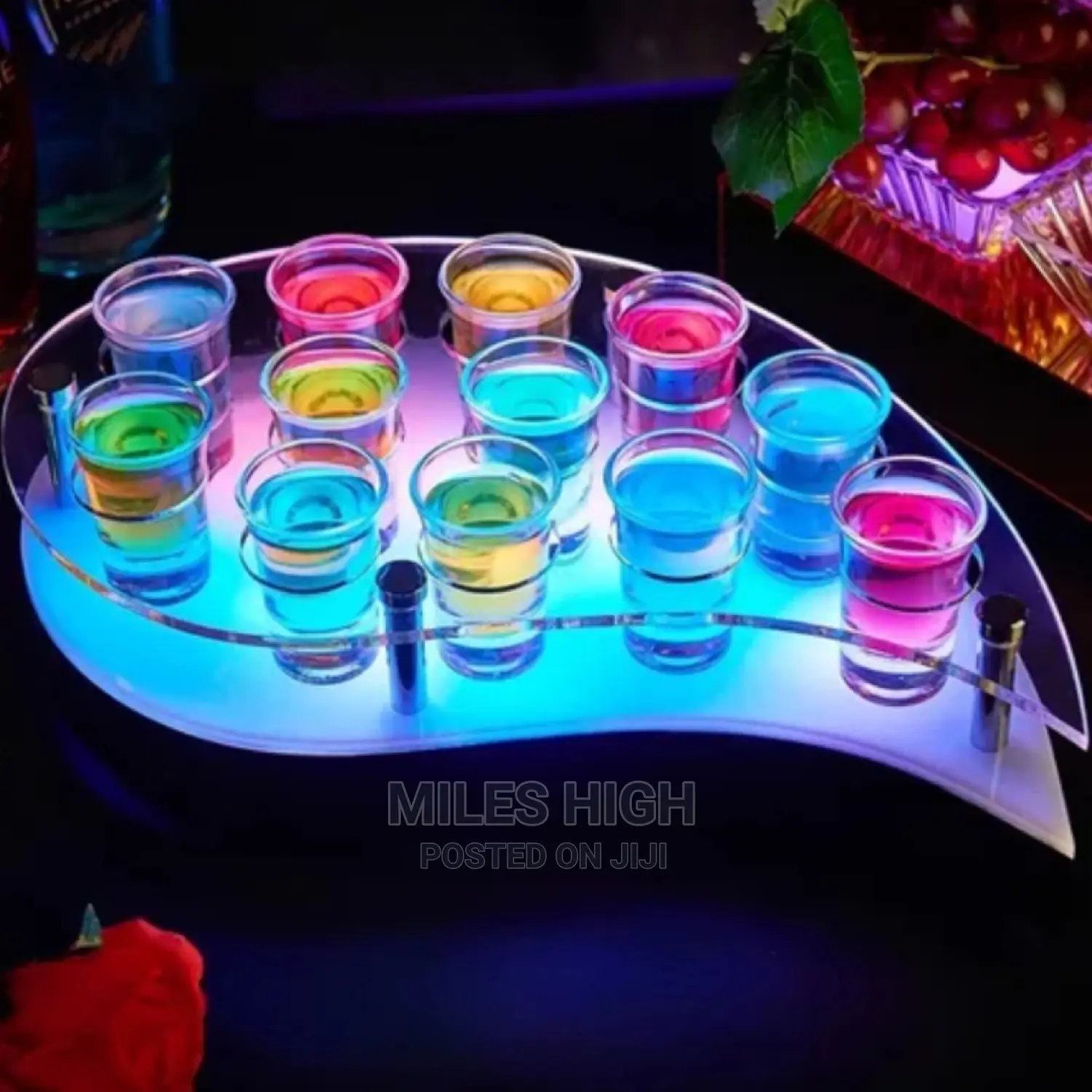 Nightclub Shot Glass Service Tray