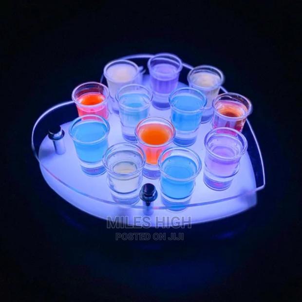 Love Shape Shot Glass Display