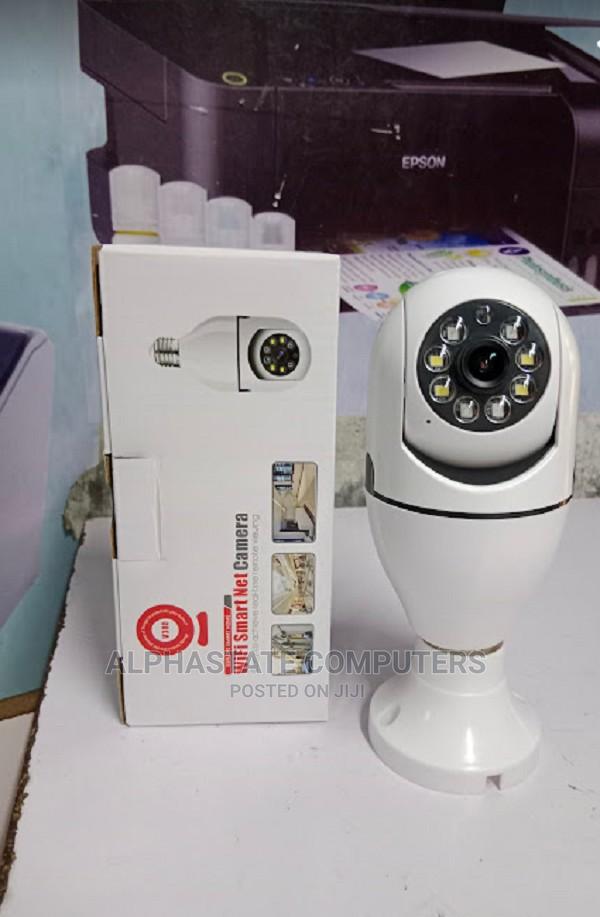 PTZ E27 Bulb Wireless Security Camera,1080P