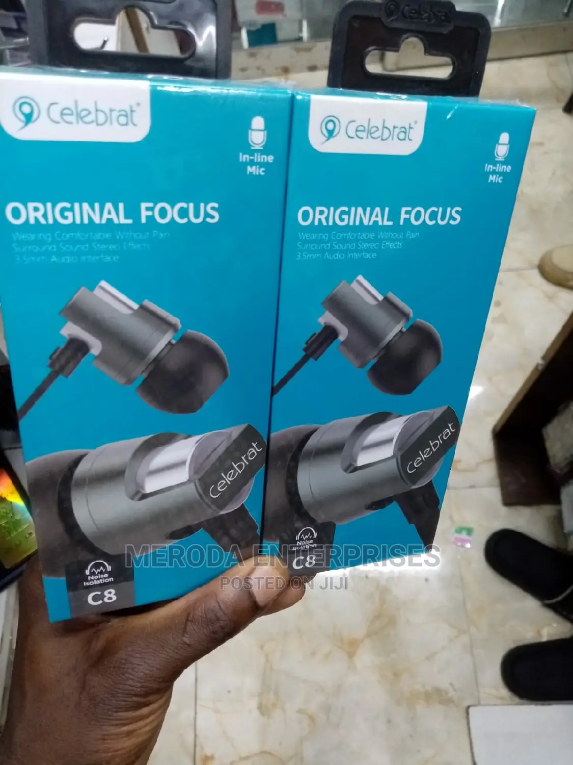 Celebrat Original Focus C8 Earphones