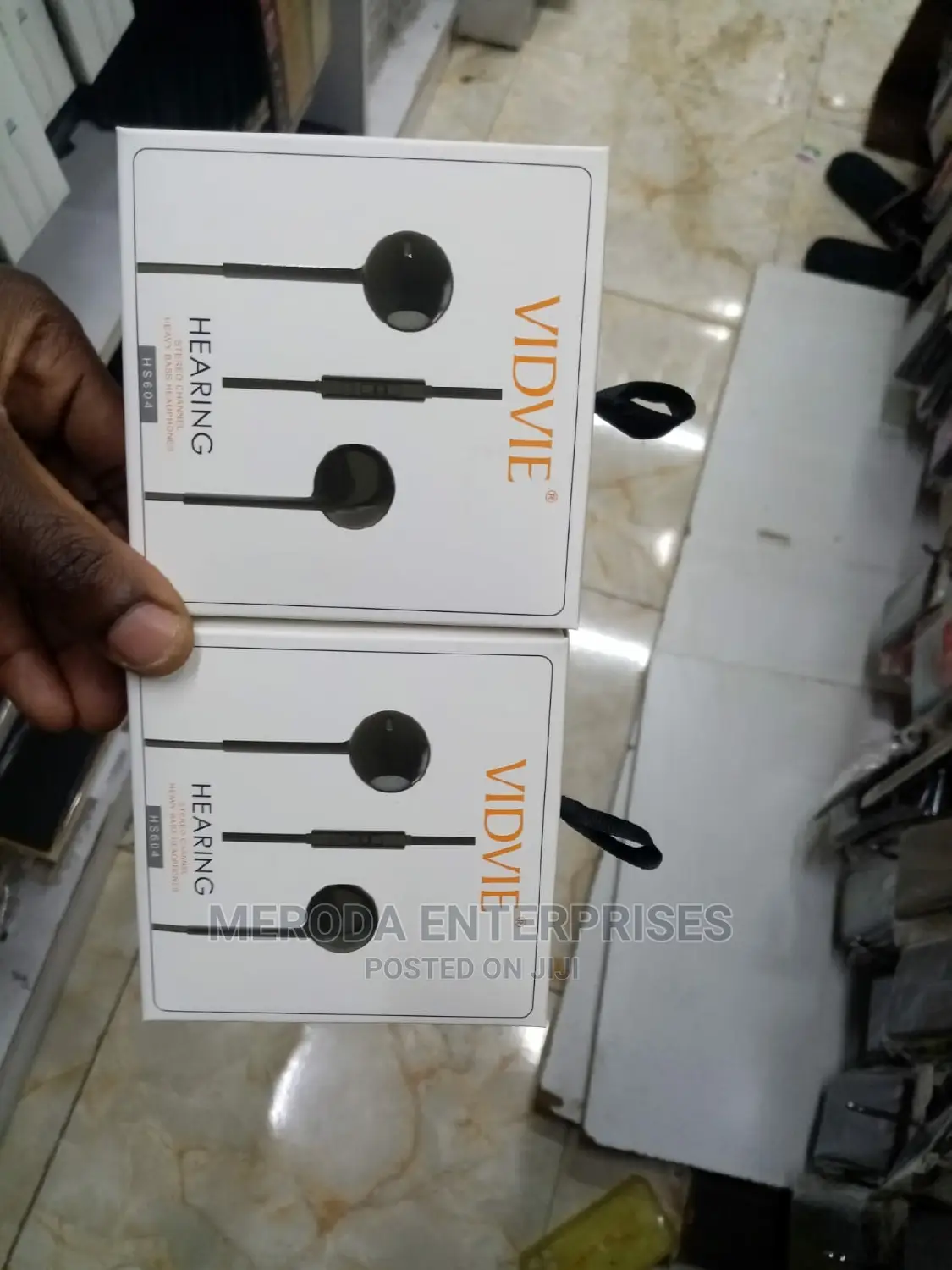 Vidvie HS604 New Original Earphones Black