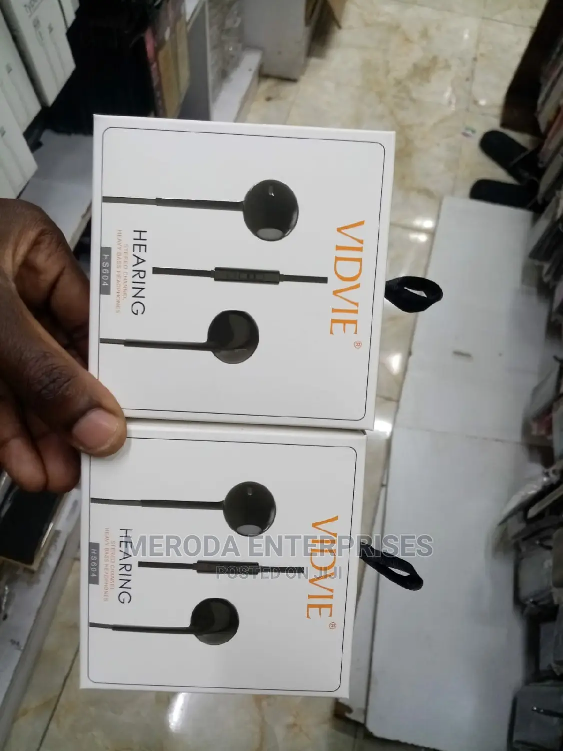 Vidvie HS604 New Original Earphones Black