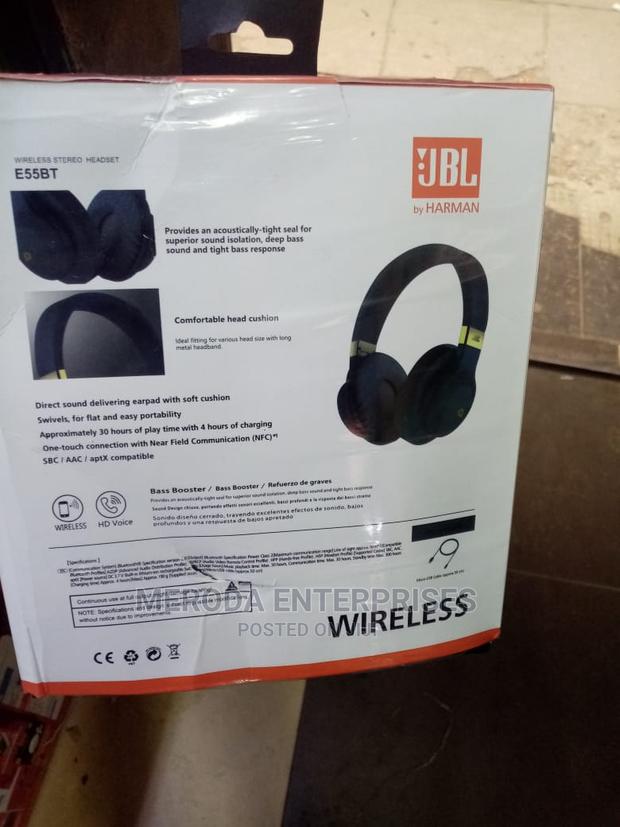 JBL E55BT Wireless Headphones - thumbnail 4