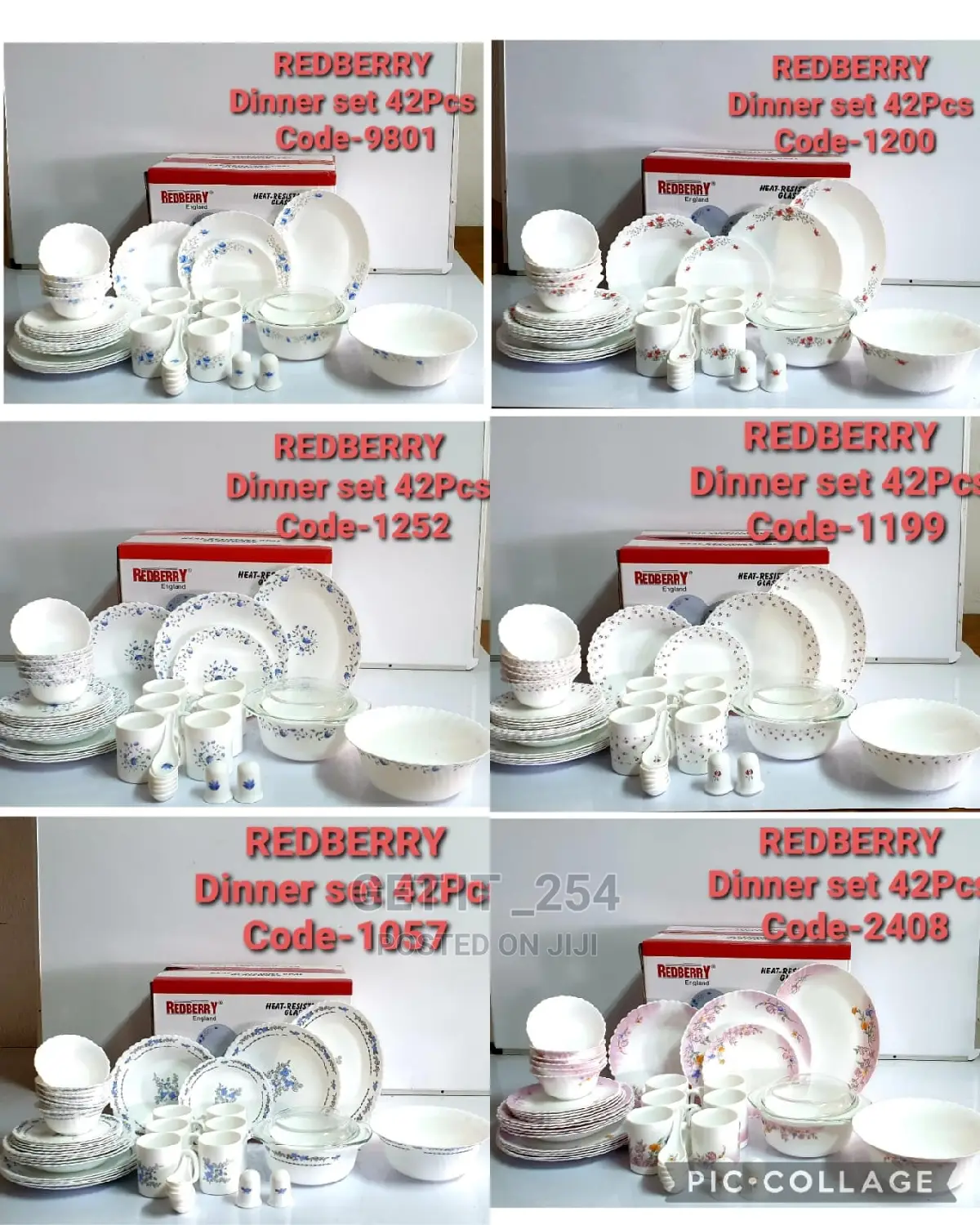 58 Pieces Dinner Set