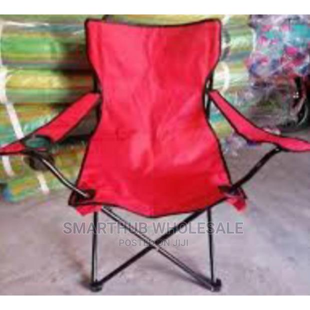Red Camping Chair - main view