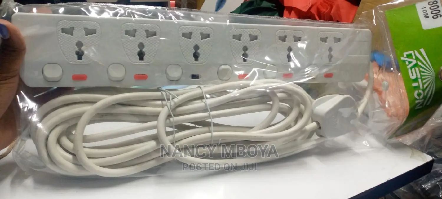 6 Way 10 Meter Extension Cable