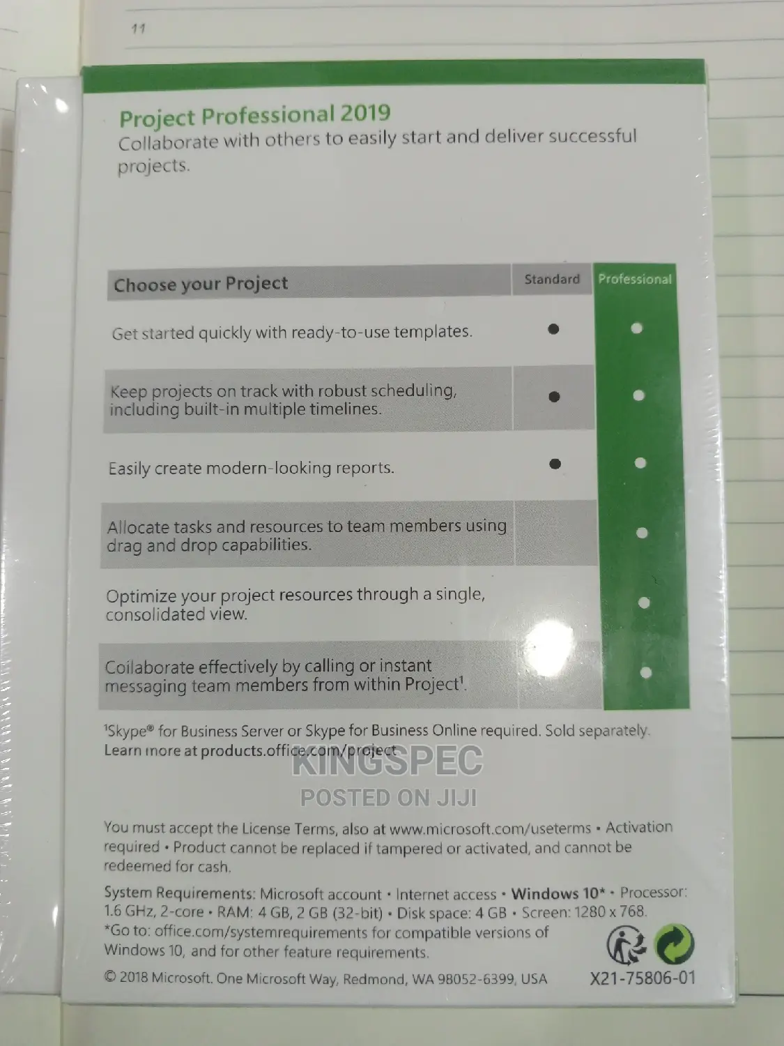 Office Project Professional 2019