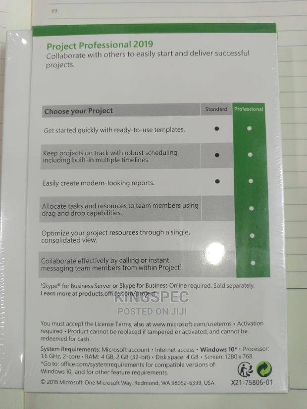 Office Project Professional 2019 - thumbnail 2