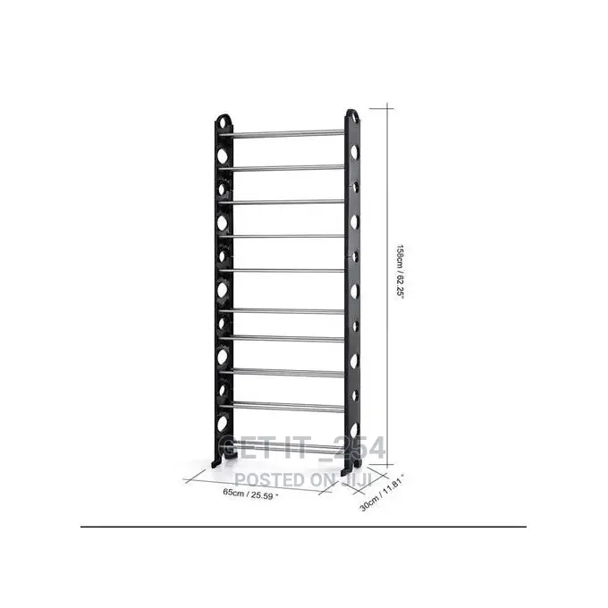 10 Layer Shoe Rack Organiser