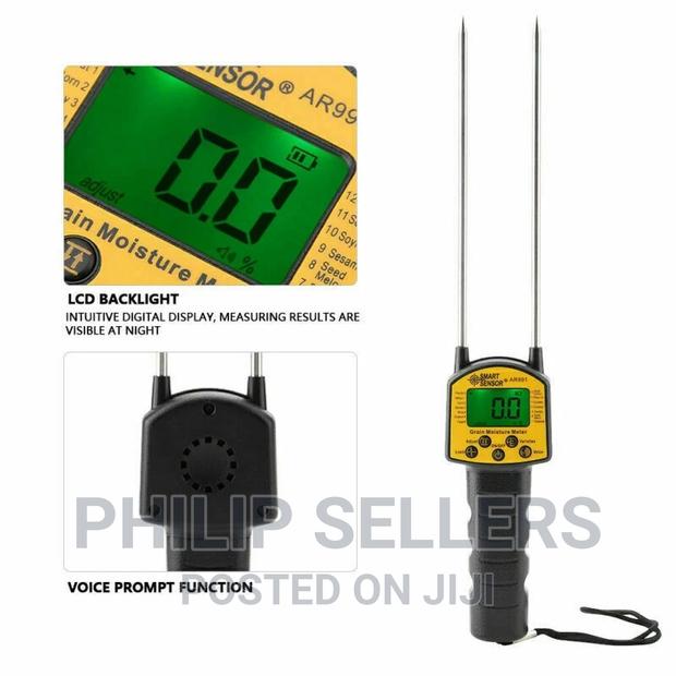 Digital Flour Moisture Meter, Wheat Corn Soya Beans Coffee - thumbnail 3