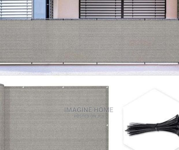 Balcony Privacy Shield/Dust Trap
