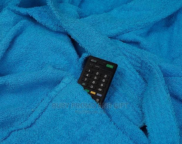 Premium Quality Turquoise Bath Robe - thumbnail 5
