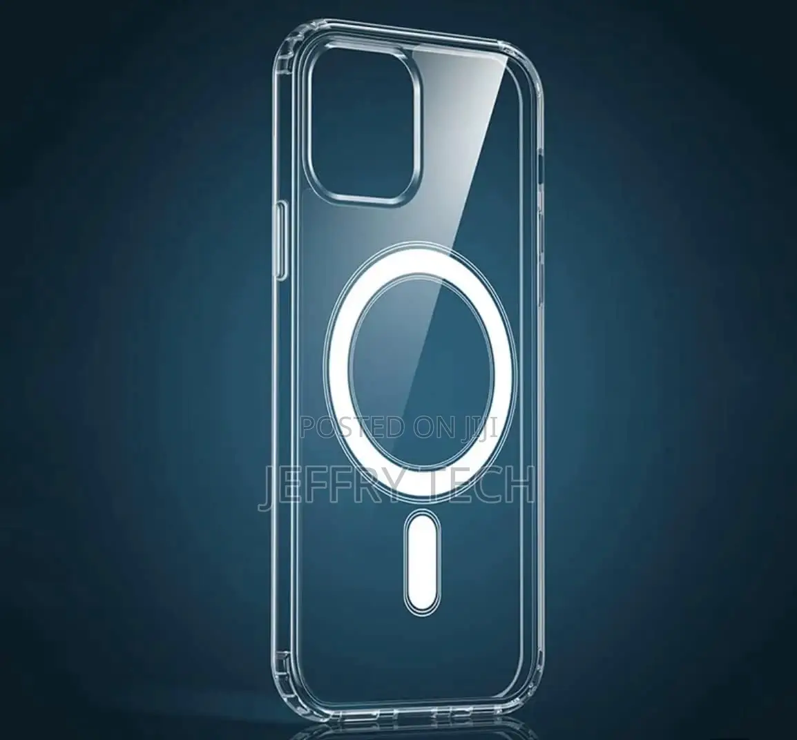 iPhone 14 Mag Safe Wireless Charging Clear Case