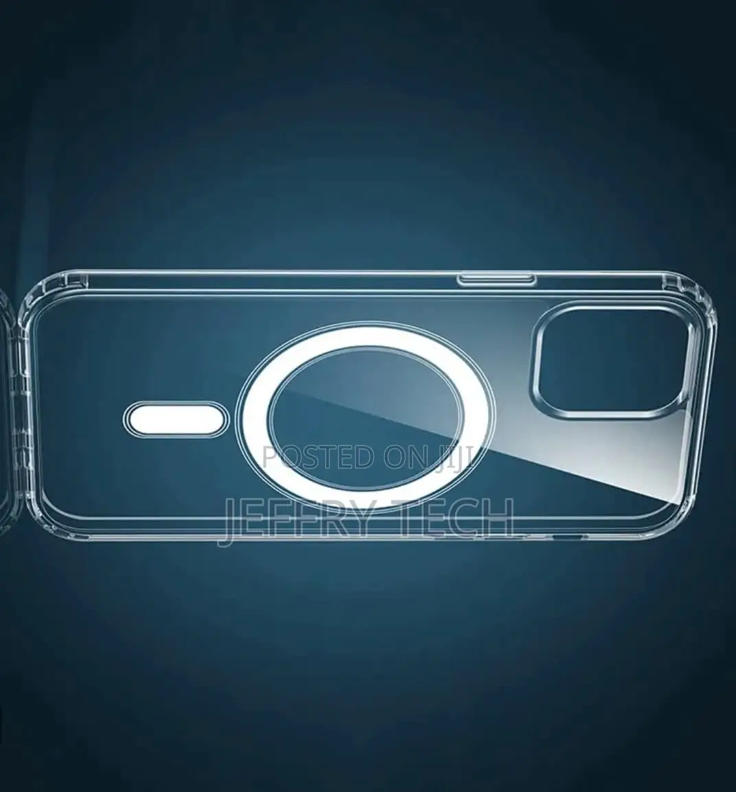 iPhone 14 Mag Safe Wireless Charging Clear Case