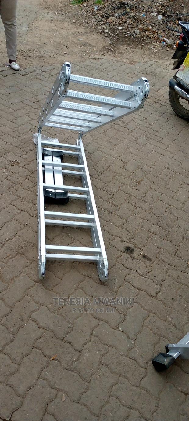 Multipurpose Aluminum Ladder - main view