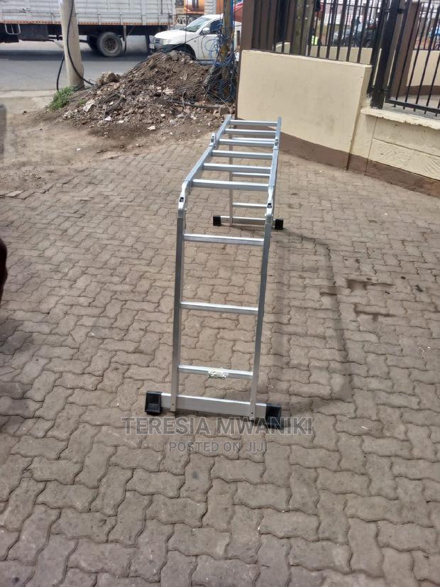 Multipurpose Aluminum Ladder - thumbnail 2