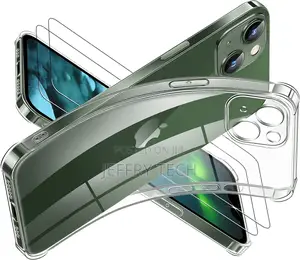 Crystal Clear Case for iPhone 13 With Screen Protector